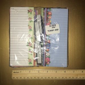 Seasonal notepad set